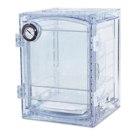 Bel-Art Bel-Art F42400-4031 Lab Companion Clear Polycarbonate Vacuum Desiccator Cabinet, 45 Liter F42400-4031